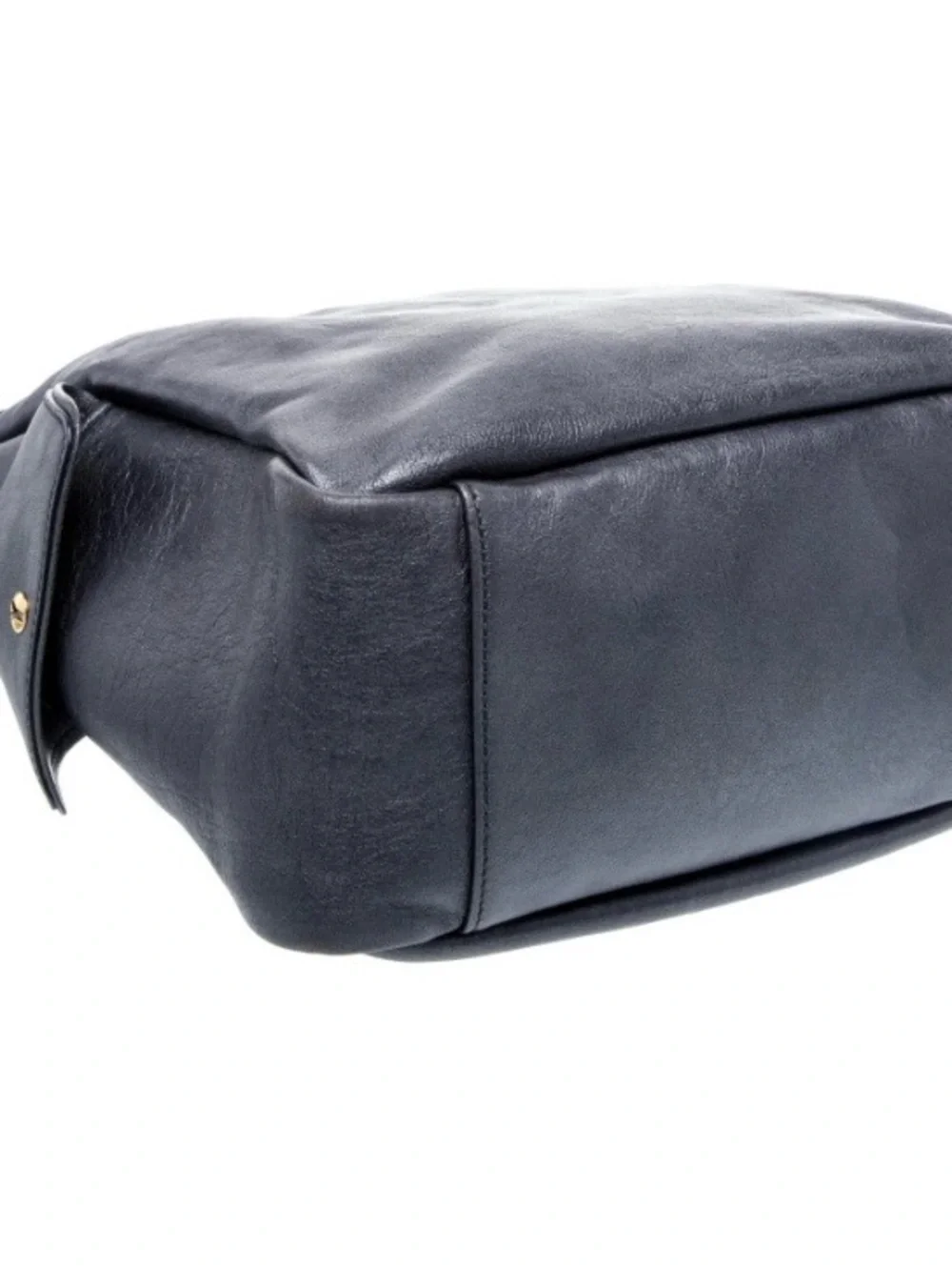 Yves Saint Laurent dark navy hobo